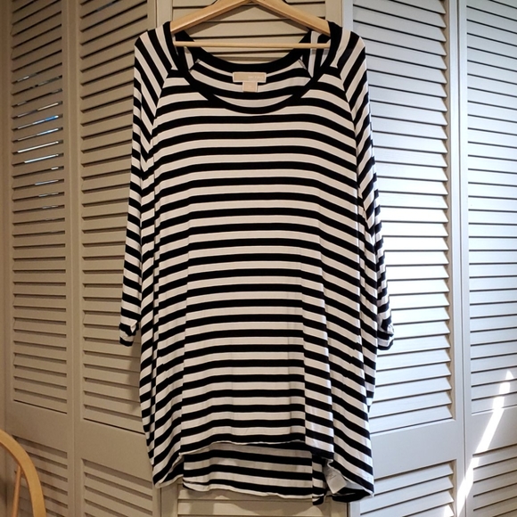 Michael Kors stripe top - Picture 1 of 5